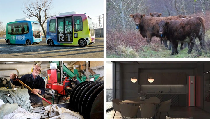 These innovations could help make sectors including transport, heat, recycling and agriculture more sustainable